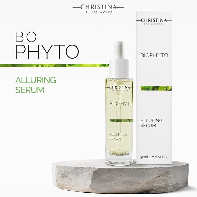 -CHRISTINA- Bio Phyto Balancing Cream, 75ml and Alluring Serum, 300ml | For All Skin Types