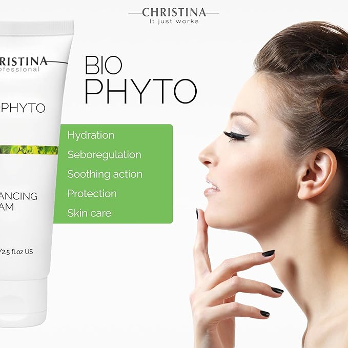 -CHRISTINA- Bio Phyto Balancing Cream, 75ml and Alluring Serum, 300ml | For All Skin Types